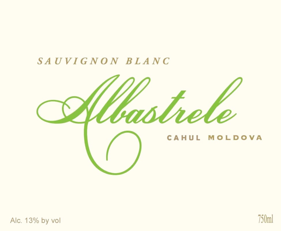 Acorex Wine Albastrele Sauvignon Blanc 2015 Front Label