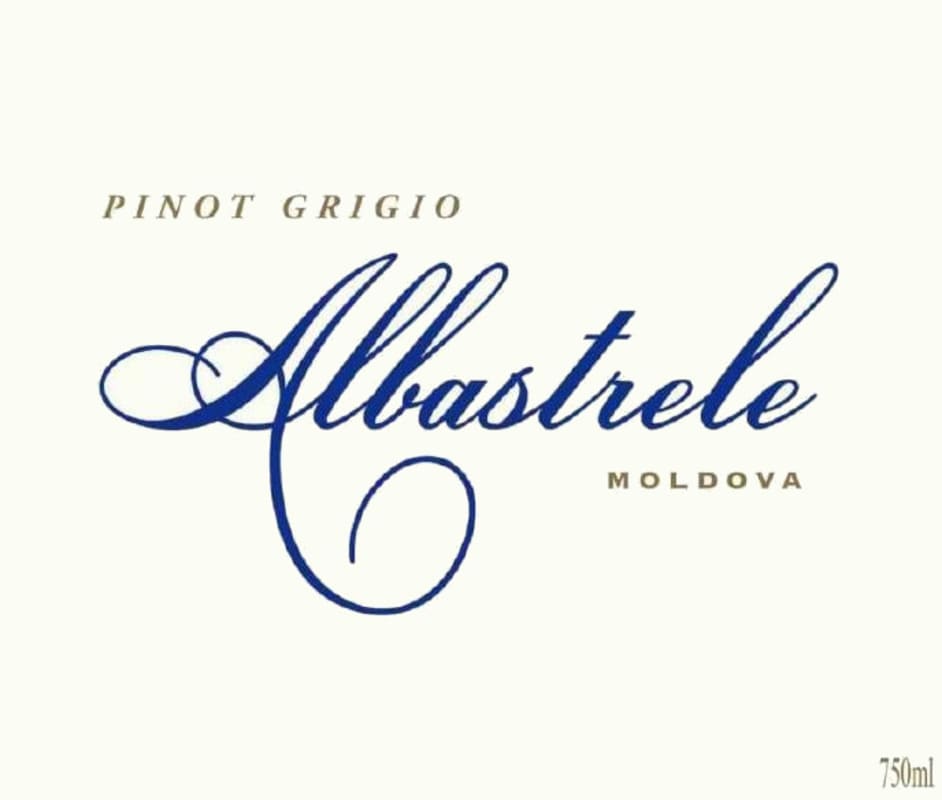 Acorex Wine Albastrele Pinot Grigio 2015 Front Label