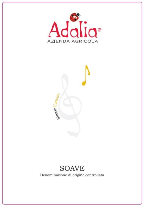 Adalia Azienda Agricola Soave Singat 2014 Front Label