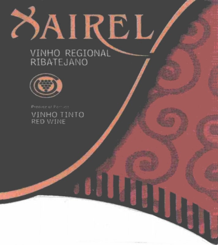 Adega Cartaxo Vinho Regional Tejo Xairel 2012 Front Label