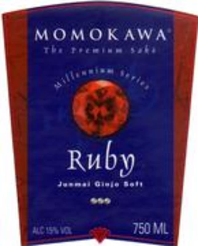 SakeOne Ruby Tokubetsu Junmai Front Label