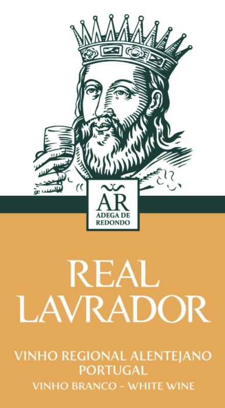 Adega Cooperativa de Redondo Real Lavrador Branco 2014 Front Label