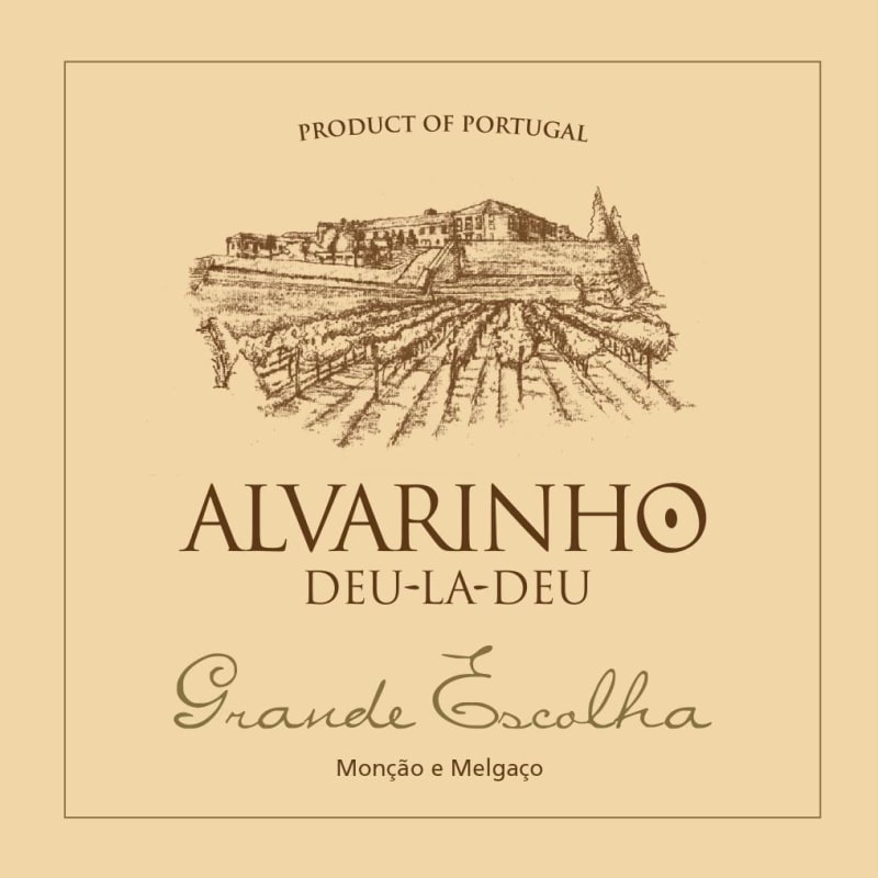 Adega de Moncao Deu-La-Deu Grande Escolha Alvharino 2015 Front Label