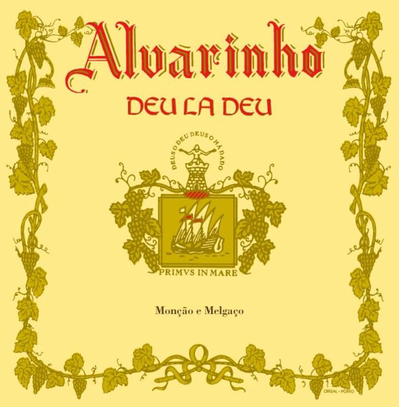 Adega de Moncao Deula Deu Alvharino 2013 Front Label
