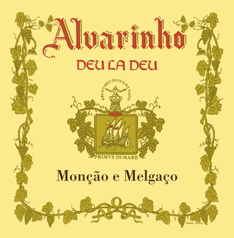 Adega de Moncao Deula Deu Alvharino 2014 Front Label