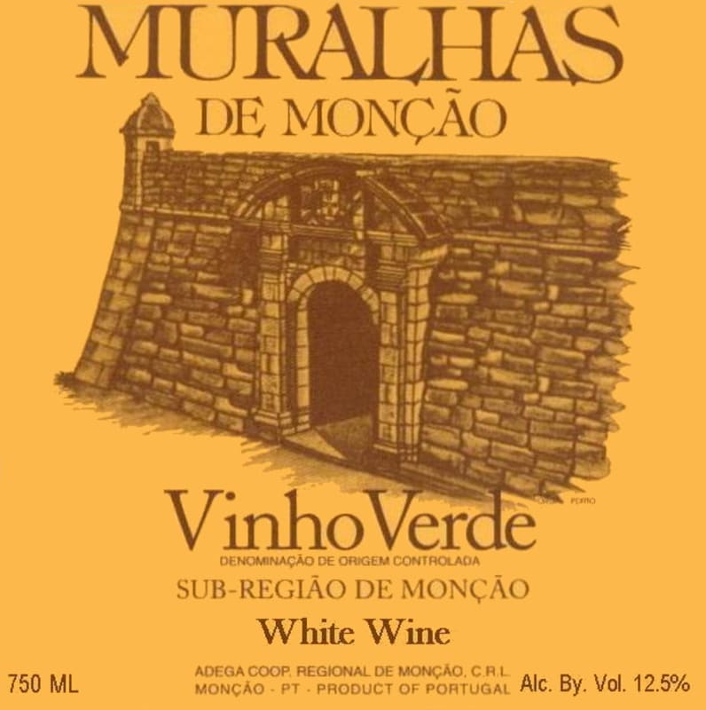Adega de Moncao Muralhas de Moncao 2012 Front Label