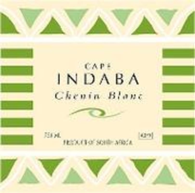 Indaba Chenin Blanc 1999 Front Label