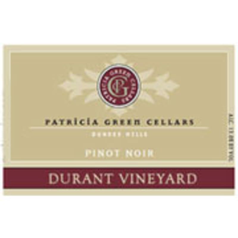 Patricia Green Durant Vineyard Pinot Noir 2013 Front Label