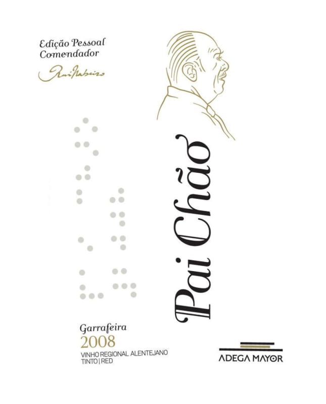 Adega Mayor Pai Chao 2008 Front Label