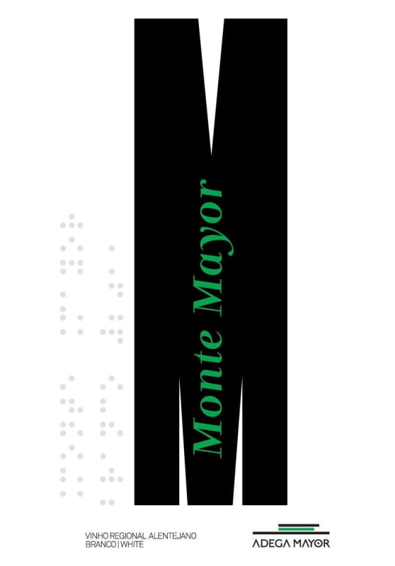 Adega Mayor Monte Mayor Branco 2013 Front Label