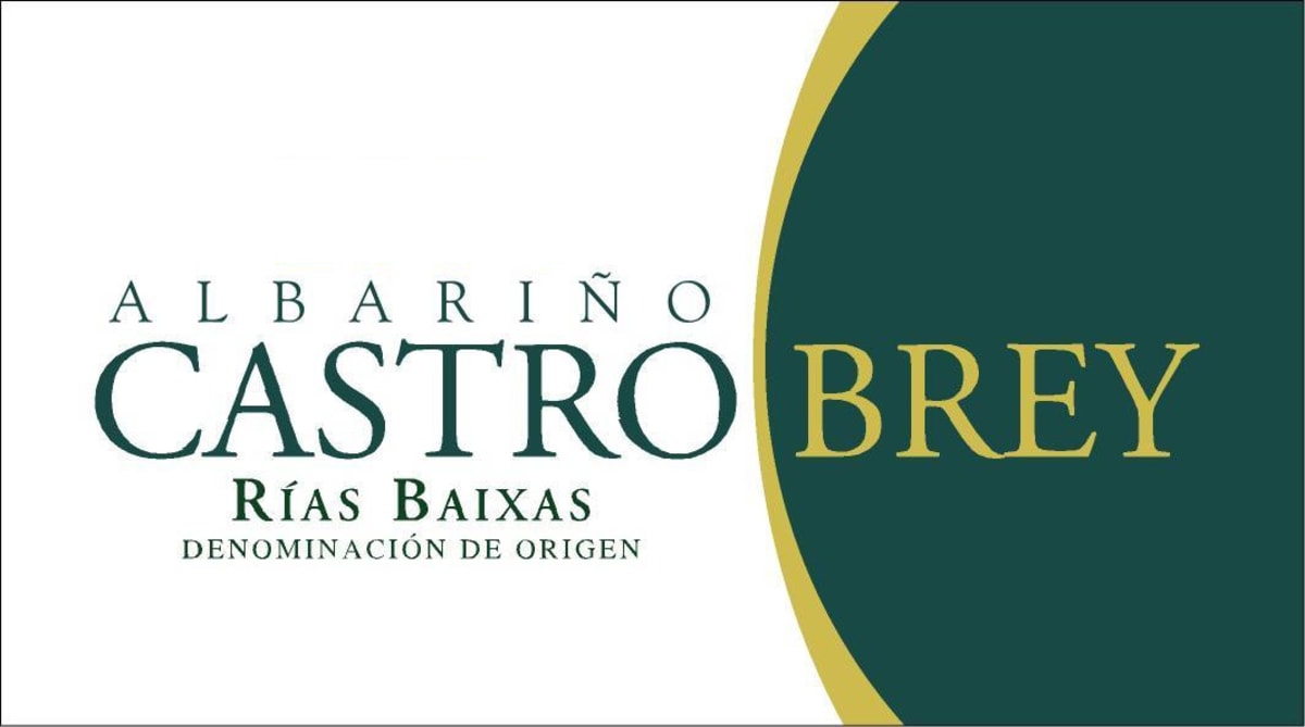 Adegas Castrobrey Albarino 2015 Front Label