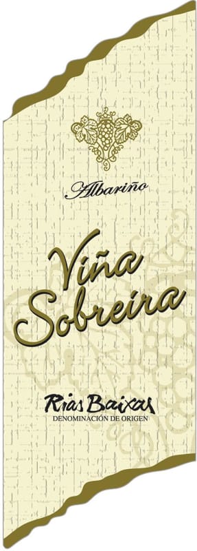 Adegas Vina Sobreira Albarino 2013 Front Label