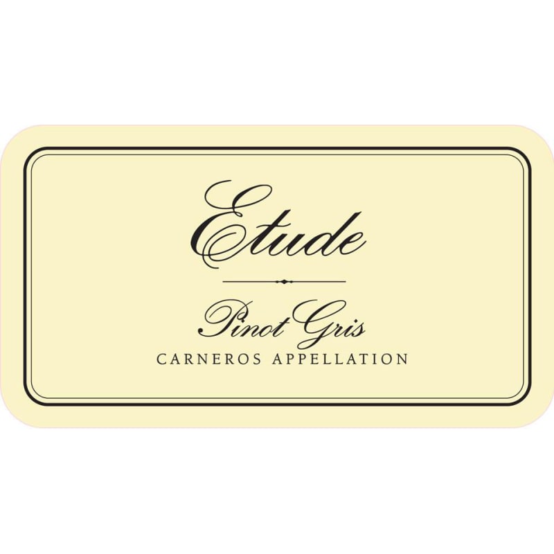 Etude Pinot Gris 2015 Front Label