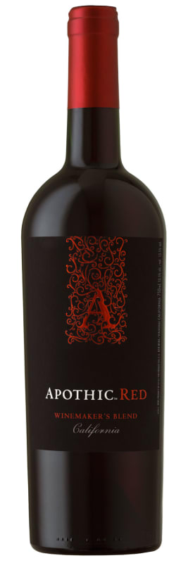Apothic Red Blend 2015 Front Bottle Shot