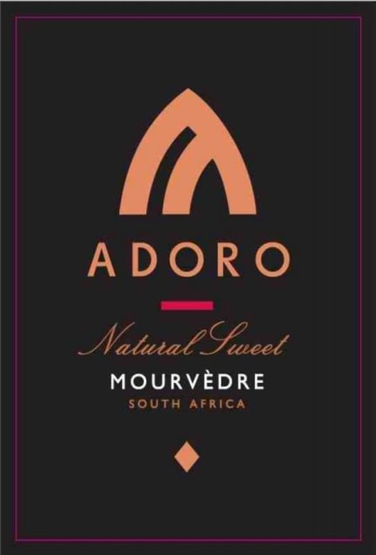 Adoro Natural Sweet 2010 Front Label