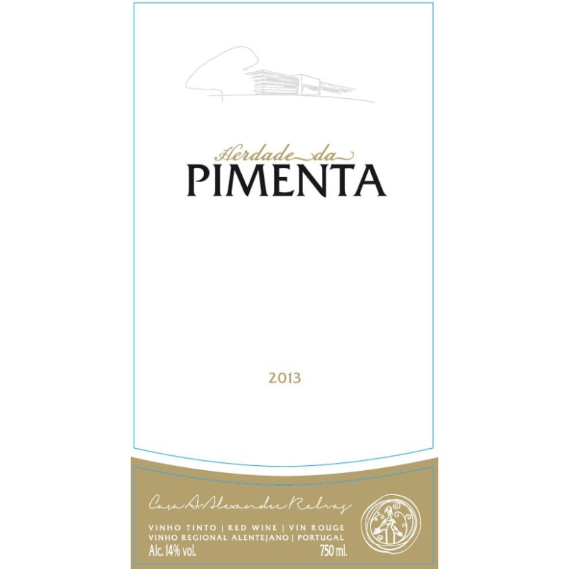 Herdade de Sao Miguel Herdade da Pimenta 2013 Front Label