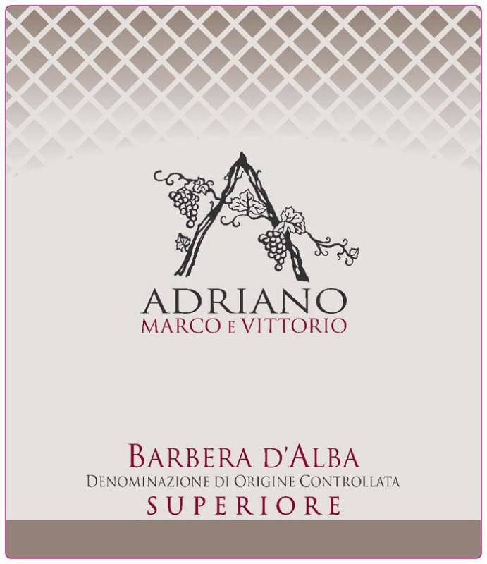 Adriano Marco e Vittorio Barbera d'Alba Superiore 2011 Front Label