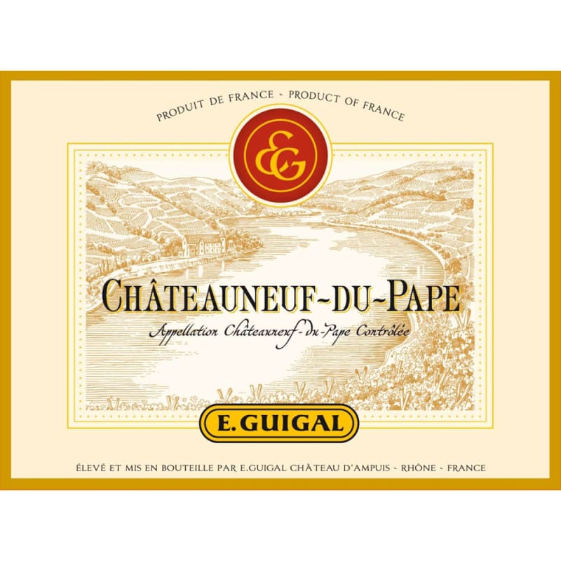 E. Guigal Chateauneuf-du-Pape (375ML half-bottle) 2011 Front Label