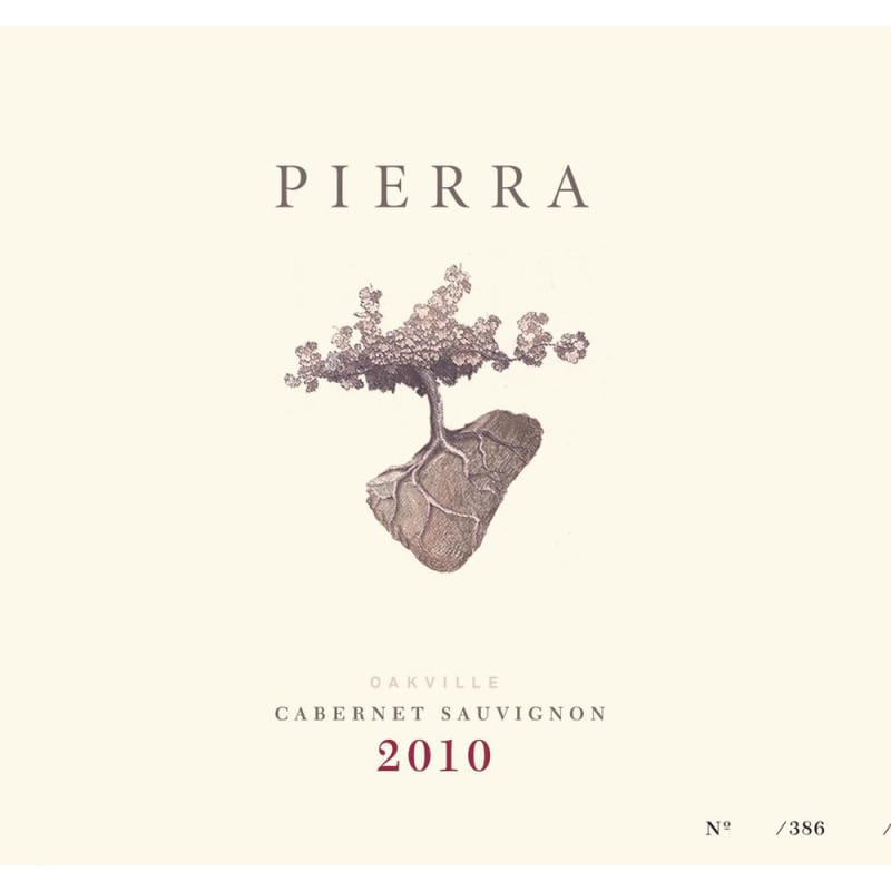 Turnbull Cabernet Sauvignon Pierra 2010 Front Label
