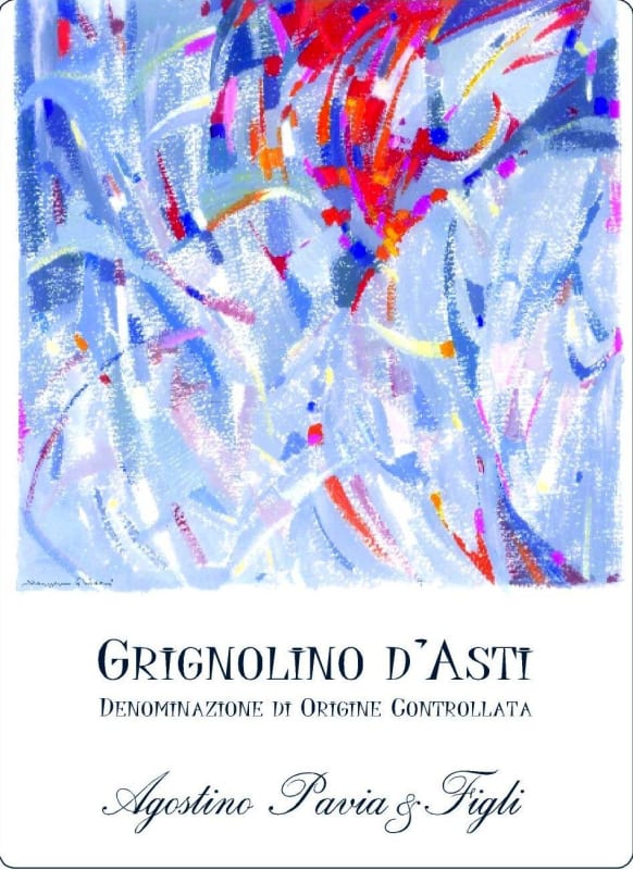 Agostino Pavia e Figli Grignolino d'Asti 2011 Front Label
