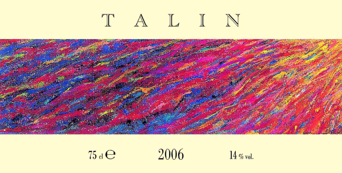 Agostino Pavia e Figli Talin 2006 Front Label