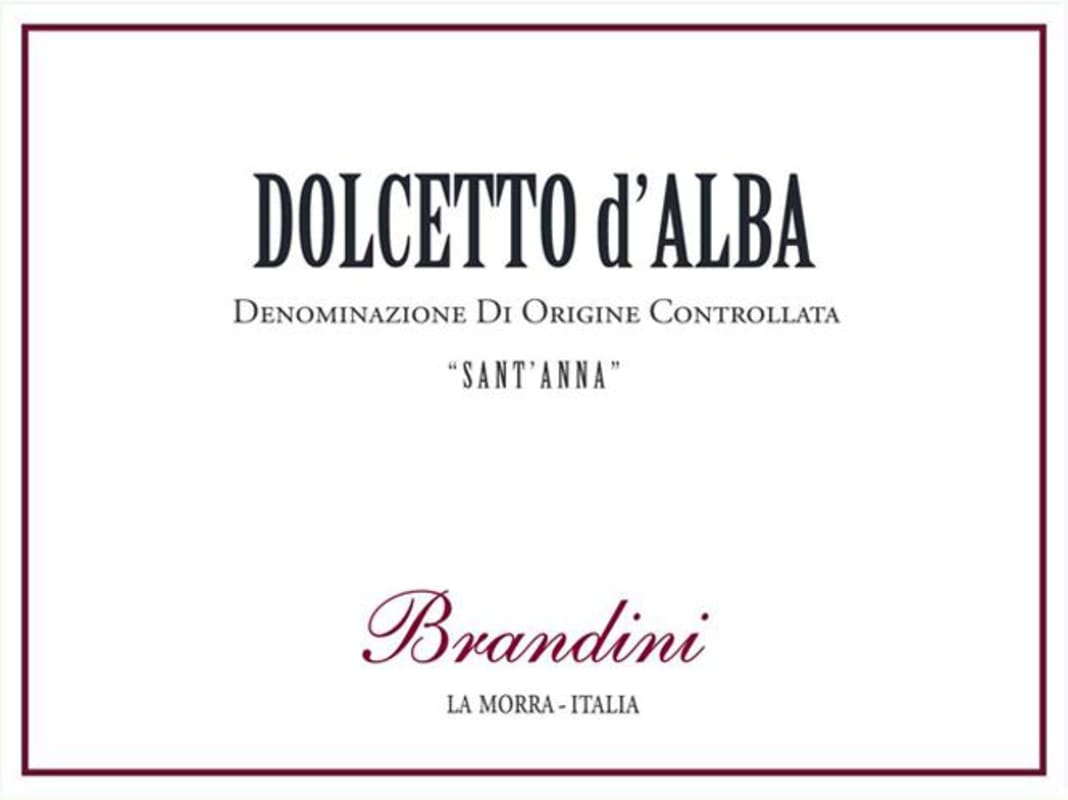 Agricola Brandini s.a.a r.l. Sant'Anna Dolcetto d'Alba 2011 Front Label