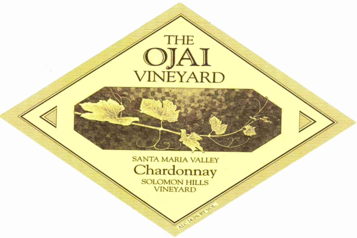 Ojai Solomon Hills Chardonnay 2011 Front Label