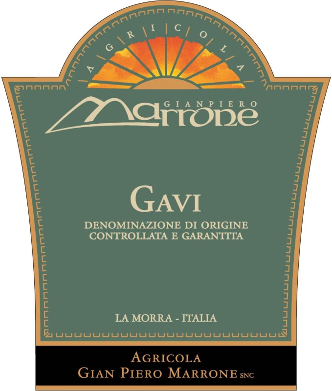 Marrone Gavi 2013 Front Label