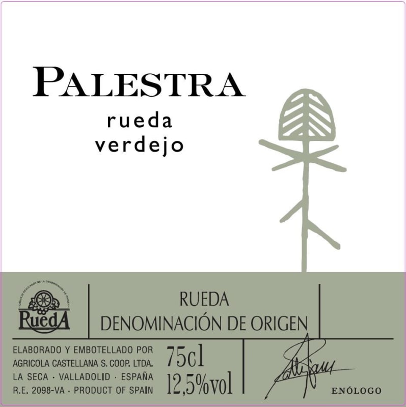 Agricola La Castellana Palestra Verdejo 2015 Front Label