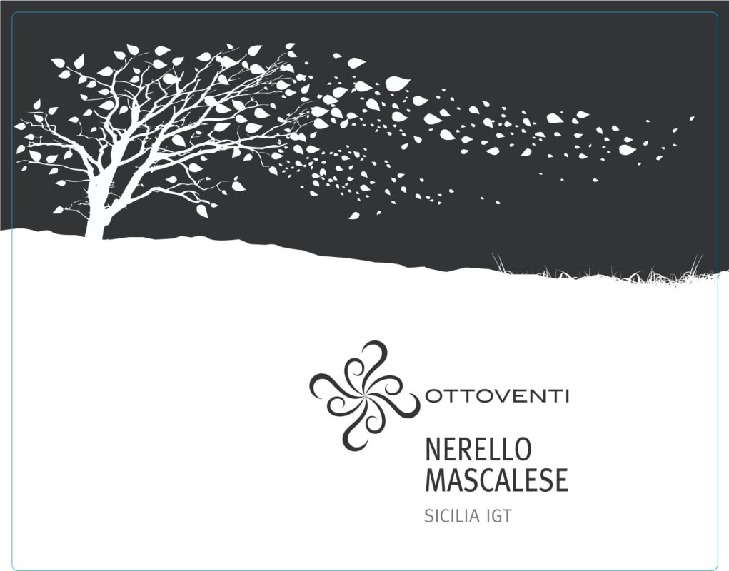 Agricola Ottoventi Nerello Mascalese 2009 Front Label