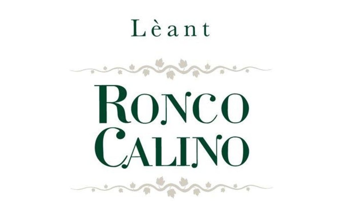Ronco Calino Curtefranca Leant Bianco 2014 Front Label
