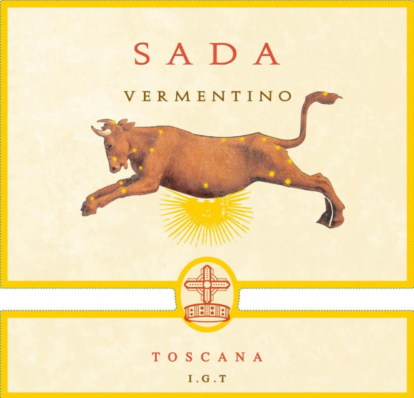 Agricola Sada Toscana Vermentino 2014 Front Label