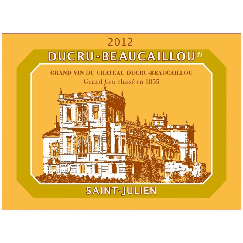 Chateau Ducru-Beaucaillou (1.5 Liter Magnum) 2012 Front Label