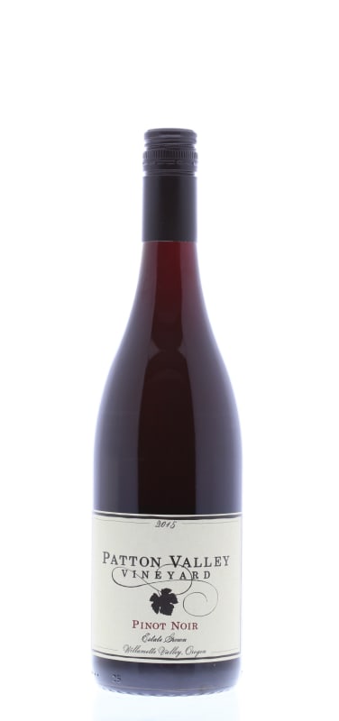 Patton Valley Willamette Valley Pinot Noir 2015 Front Bottle Shot