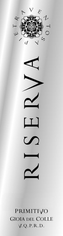 Agricole Pietraventosa Gioia del Colle Primitivo Riserva 2011 Front Label