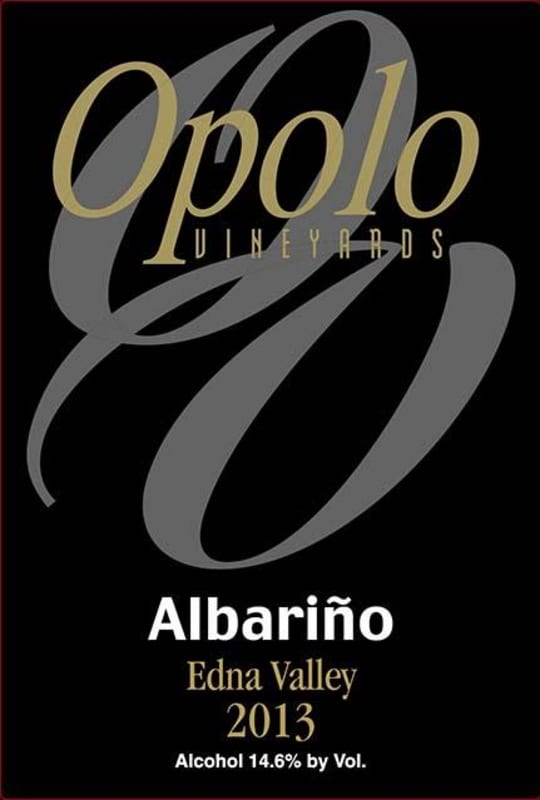 Opolo Edna Valley Albarino 2013 Front Label