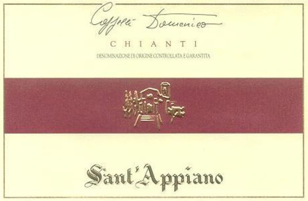 Agriturismo Fattoria Sant'Appiano Chianti 2004 Front Label