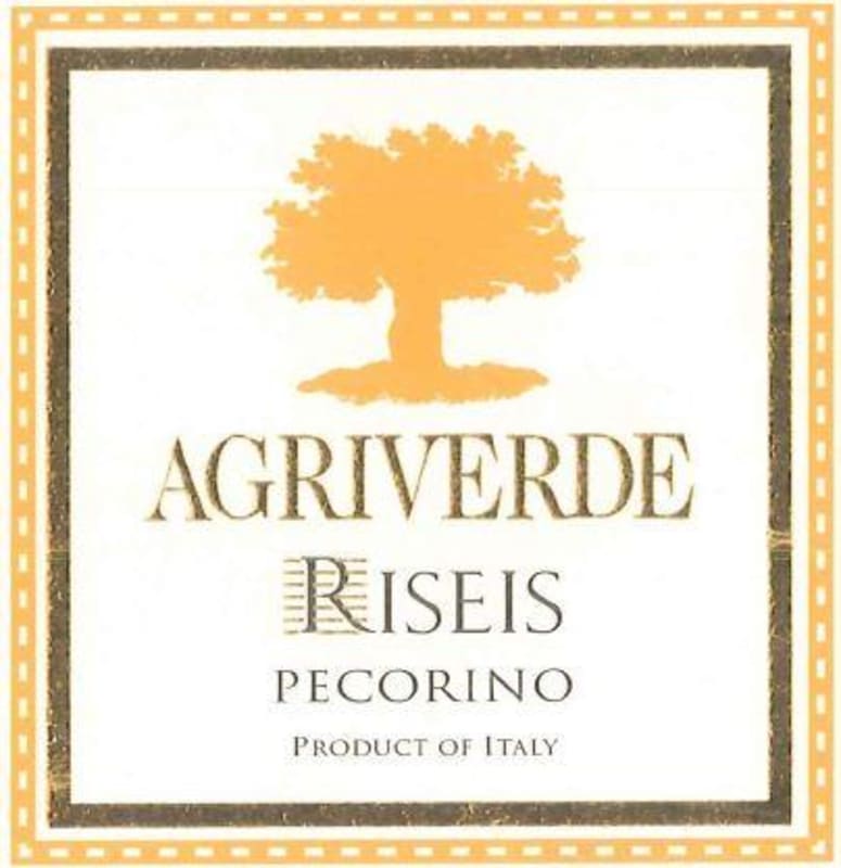Agriverde Cantina Terre di Chieti Riseis Pecorino 2012 Front Label