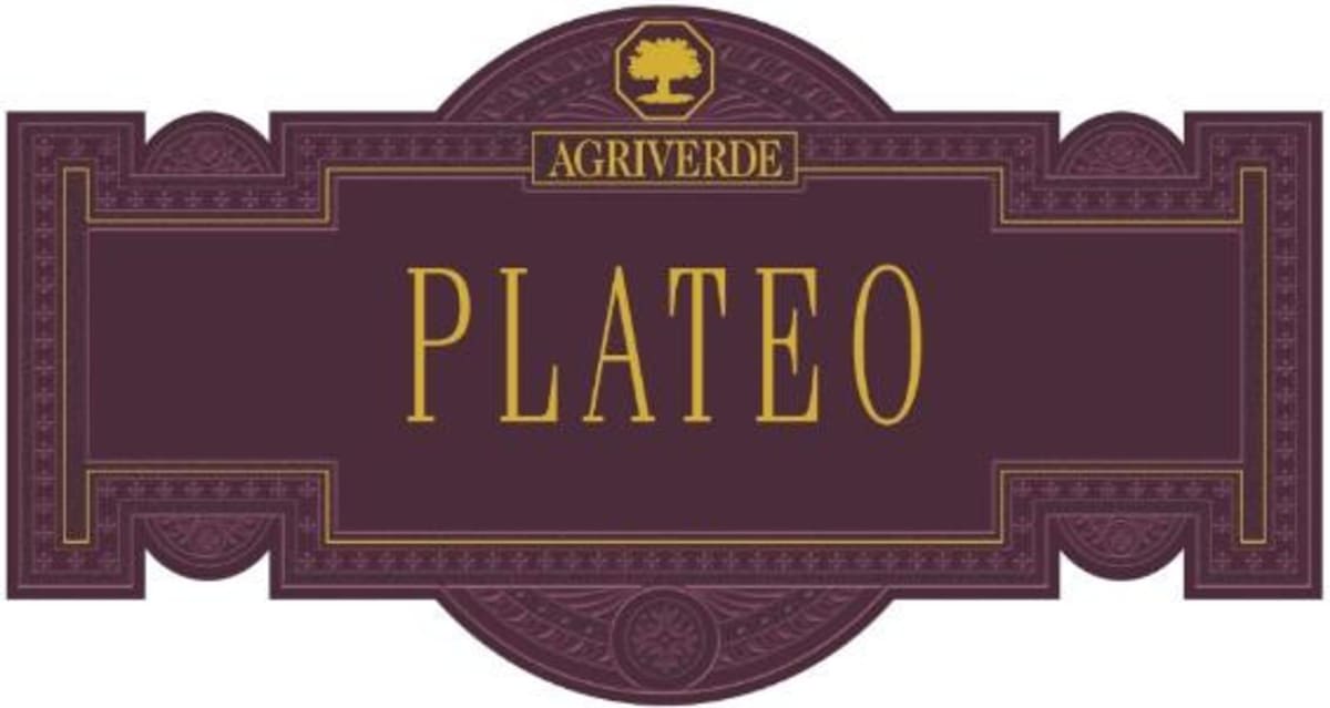 Agriverde Cantina Montepulciano d'Abruzzo Plateo 2009 Front Label