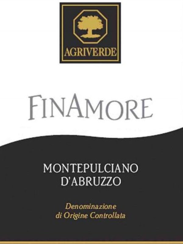 Agriverde Cantina Montepulciano d'Abruzzo Finamore 2013 Front Label