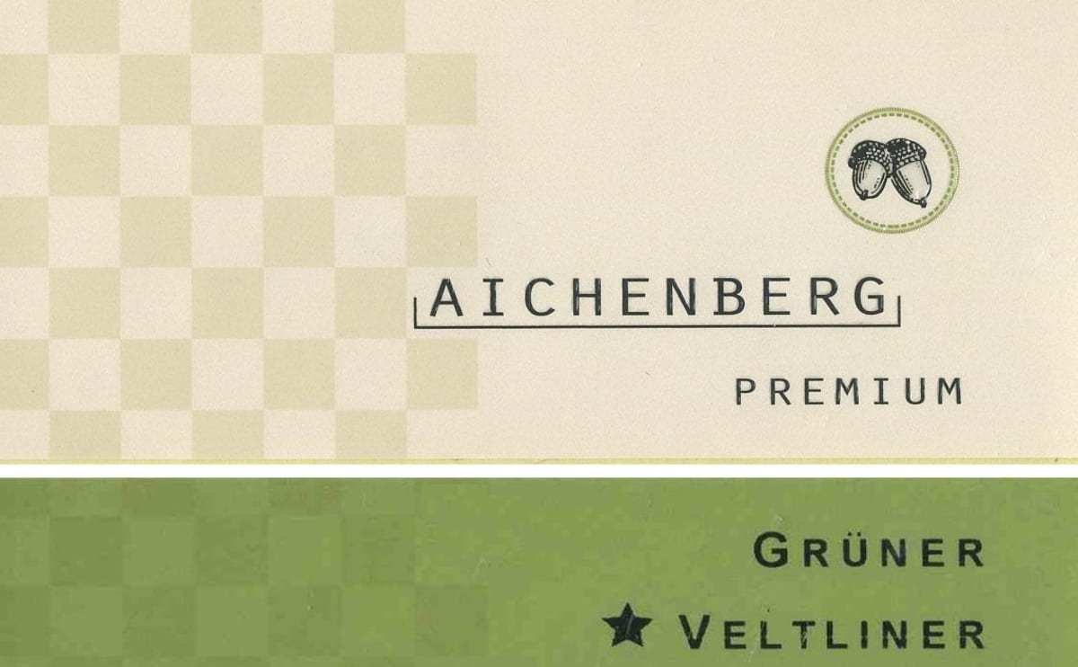 Aichenberg Premium Gruner Veltliner 2013 Front Label