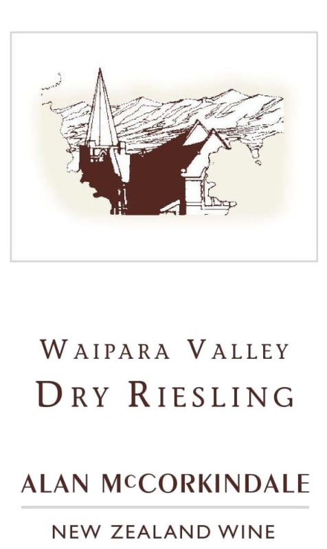 Alan McCorkindale Wines Dry Riesling 2010 Front Label