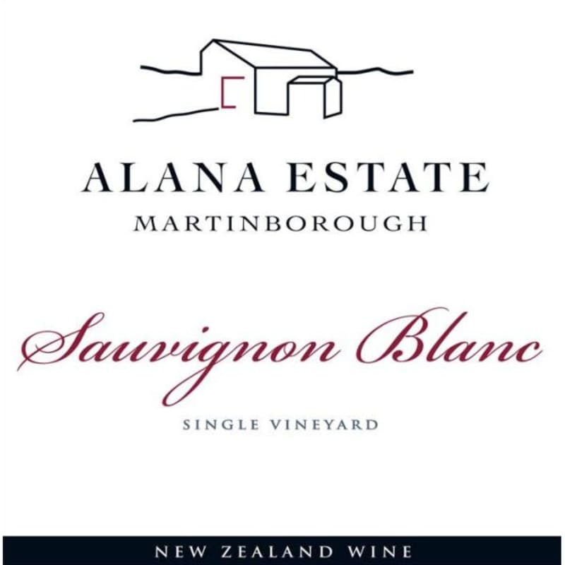 Alana Estate Martinborough Sauvignon Blanc 2013 Front Label