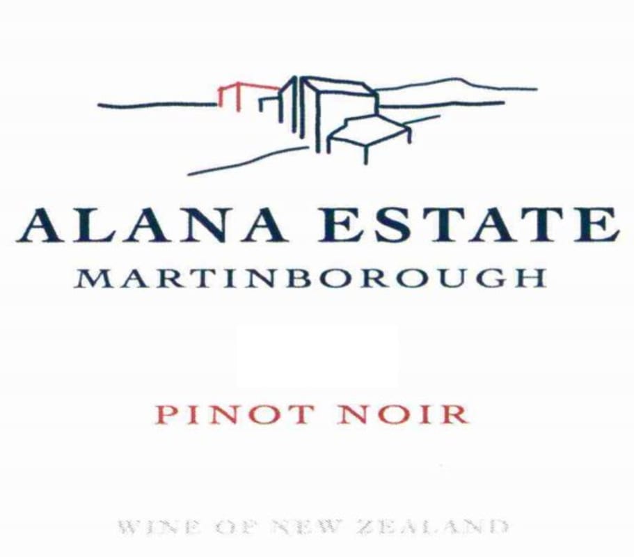 Alana Estate Pinot Noir 2006 Front Label