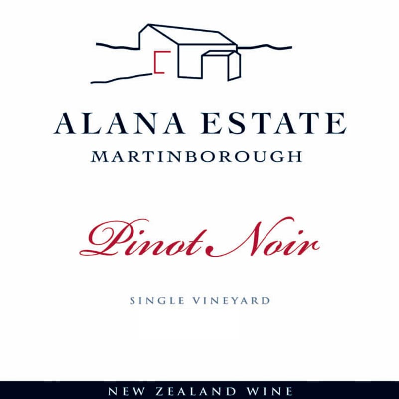 Alana Estate Pinot Noir 2011 Front Label