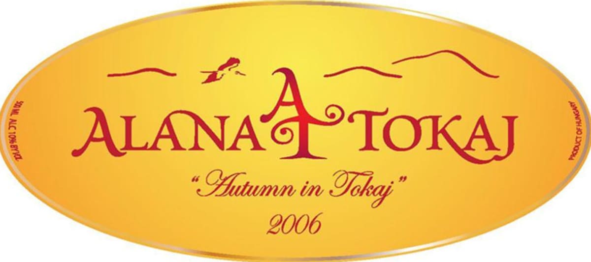 Alana-Tokaj Autumn in Tokaj 2006 Front Label