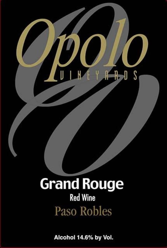 Opolo Grand Rouge Red Wine 2013 Front Label