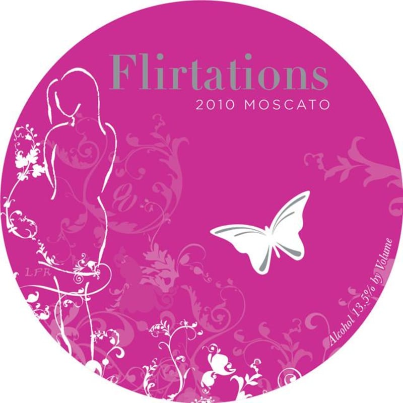 Opolo Flirtations Moscato 2010 Front Label