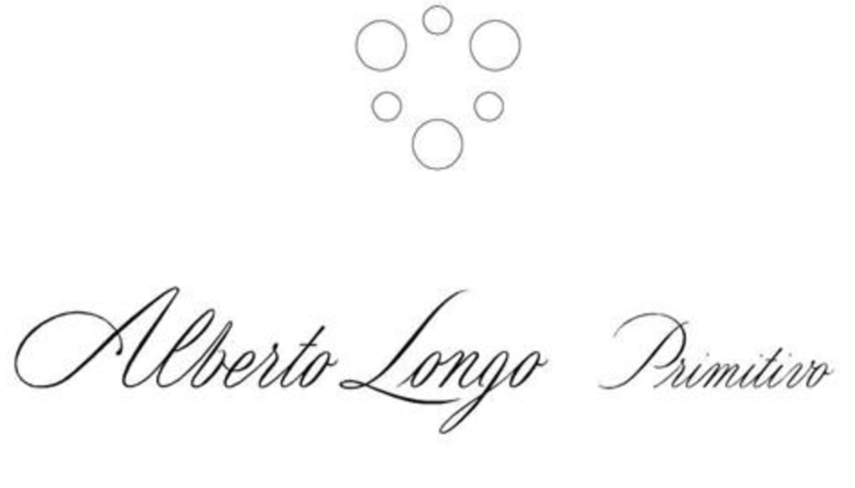 Alberto Longo Salento Primitivo 2012 Front Label