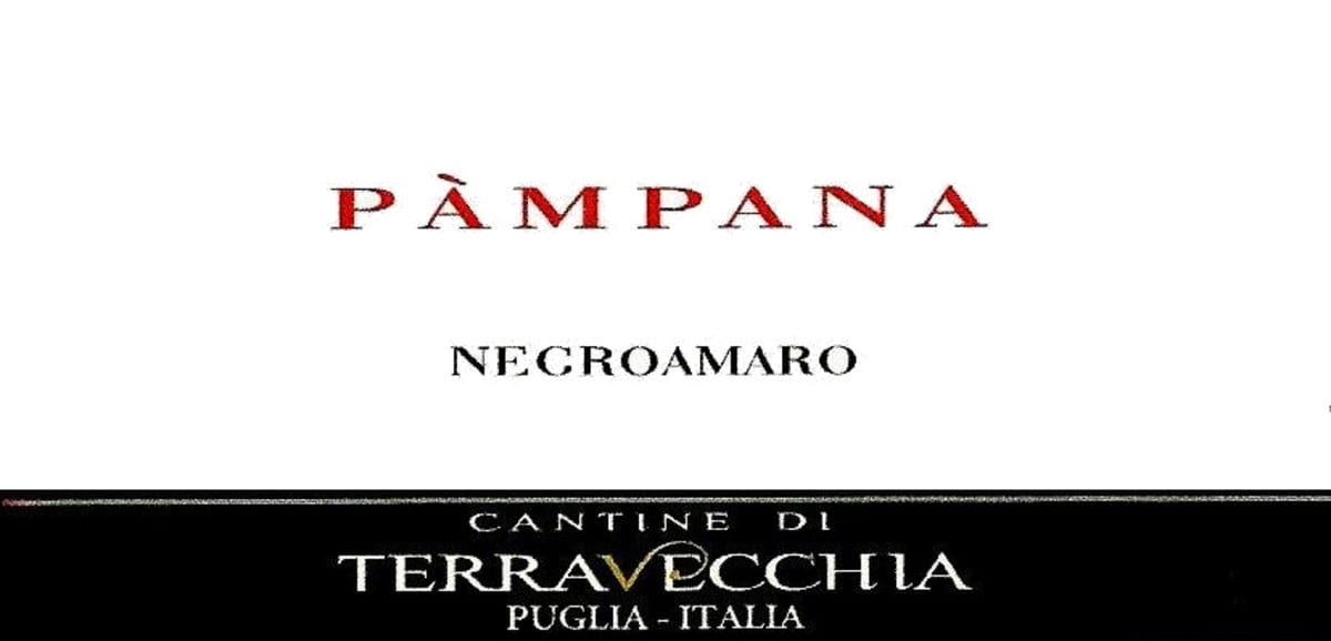 Alberto Longo Cantine di Terravecchia Pampana 2013 Front Label